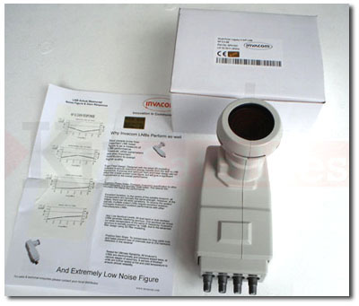 Invacom Quad LNBF